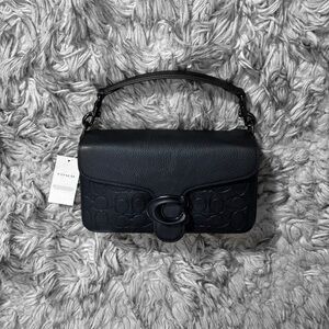 NWT Coach Soft Tabby Convertible Crossbody in Signature Leather